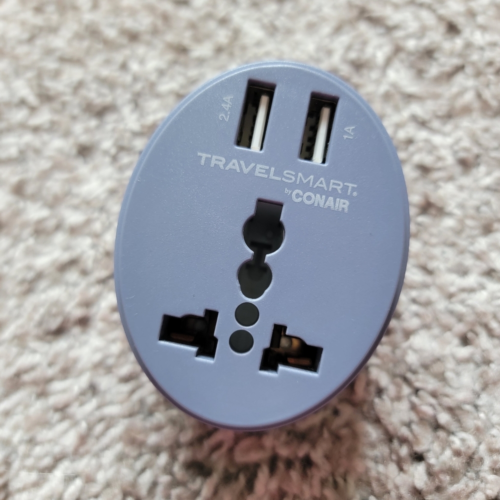 BOGO Travel Smart by Conair Type C Europe/S. America /Asia Adapter